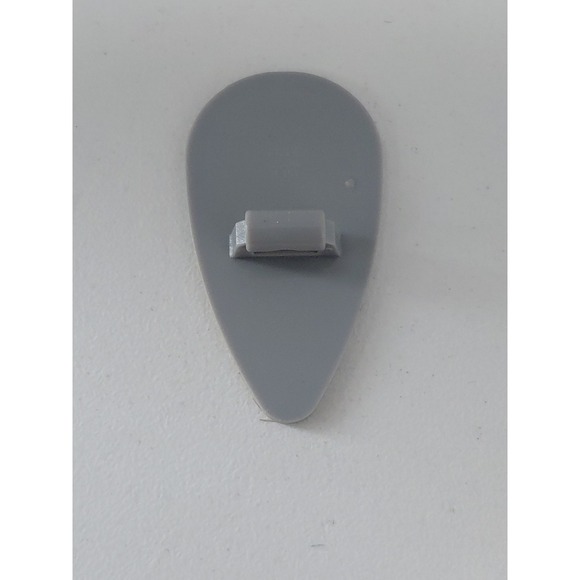 Lego Shield Ovoid with Black & Gold Lion Head with Crown On Blue & White - Picture 3 of 4